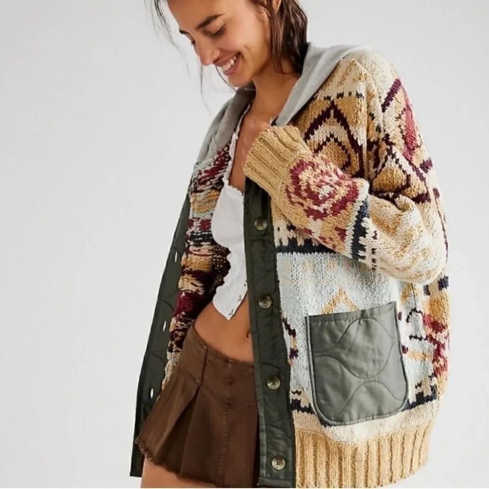 Free people | Free People Home Spun Cardi | size large